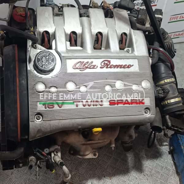 MOTORE E CAMBIO ALFA ROMEO 147 1.6 B TWIN SPARK SIGLA MOTORE AR37203
