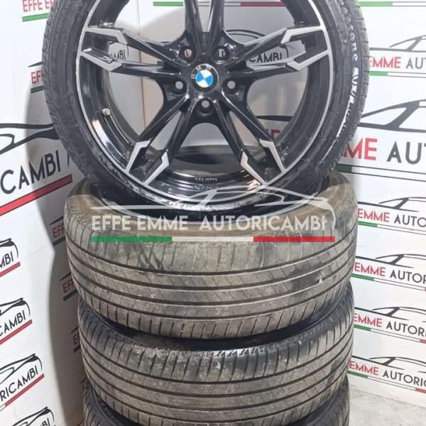 CERCHI IN LEGA BMW MISURA 225/45/ R18 95Y DOT.15-25 GOMME AL 85%