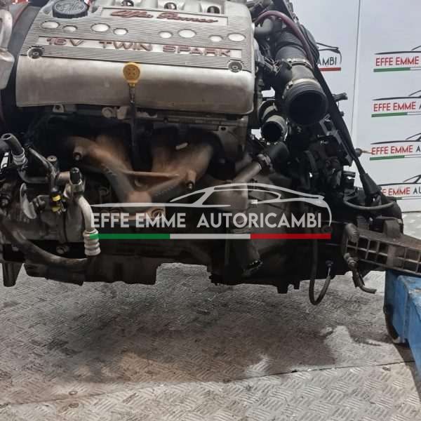MOTORE E CAMBIO ALFA ROMEO 147 1.6 B TWIN SPARK SIGLA MOTORE AR37203