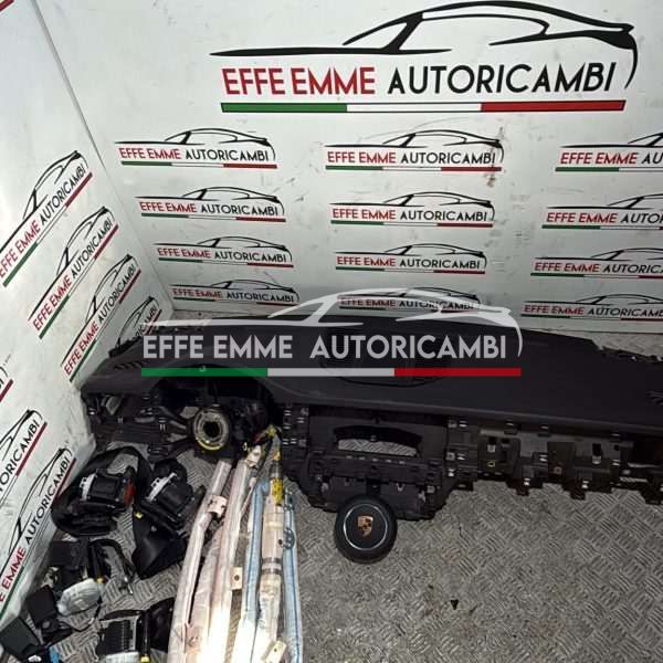 KIT AIRBAG PORSCHE MACAN 2 SERIE NERO