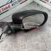 SPECCHIETTO SPECCHIO DESTRO DX  JEEP COMPASS 7 PIN CALOTTA COLORE NERO