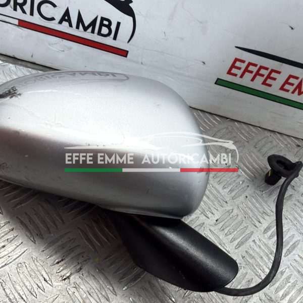 SPECCHIETTO SPECCHIO DESTRO DX OPEL CORSA E  3 PIN CALOTTA COLORE GRIGIO METALLIZZATO