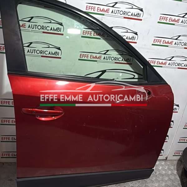 PORTA PORTIERA SPORTELLO ANTERIORE DESTRA DX MAZDA CX5 CX 5 COLORE ROSSO BORDEAUX