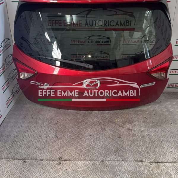 PORTELLONE BAULE POSTERIORE MAZDA CX5 CX 5 COLORE ROSSO BORDEAUX