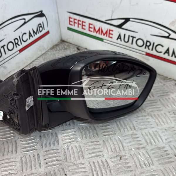 SPECCHIETTO SPECCHIO DESTRO DX  OPEL MOKKA 2 SERIE 6 + 2 PIN CALOTTA COLORE NERO