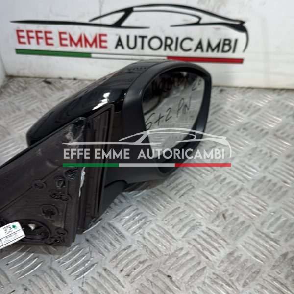 SPECCHIETTO SPECCHIO DESTRO DX  OPEL MOKKA 2 SERIE 6 + 2 PIN CALOTTA COLORE NERO