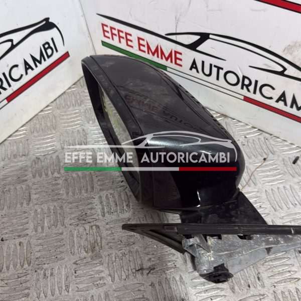 SPECCHIETTO SPECCHIO SINISTRO SX BMW SERIE 5 G30 – G 30 5 PIN CALOTTA COLORE GRIGIO ANTRACITE