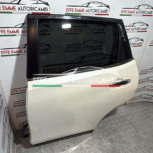 PORTA PORTIERA SPORTELLO POSTERIORE SINISTRA SX NISSAN XTRAIL X TRAIL T32 RESTYLING COLORE BIANCO PERLA
