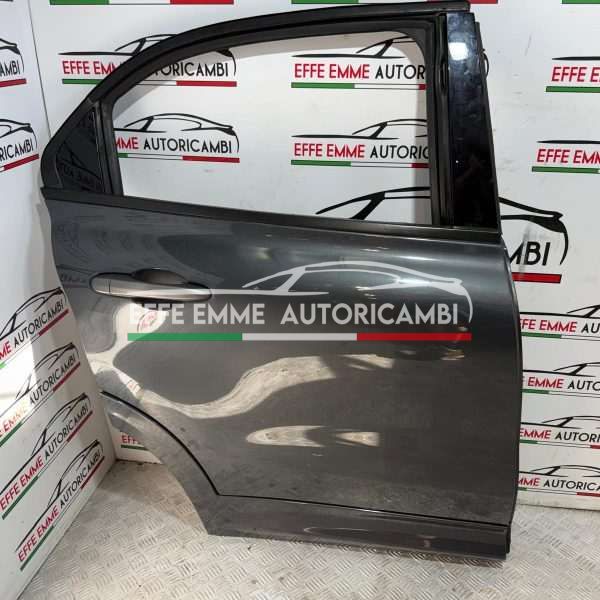 PORTA PORTIERA SPORTELLO POSTERIORE DESTRA DX FIAT 500X COLORE GRIGIO ANTRACITE