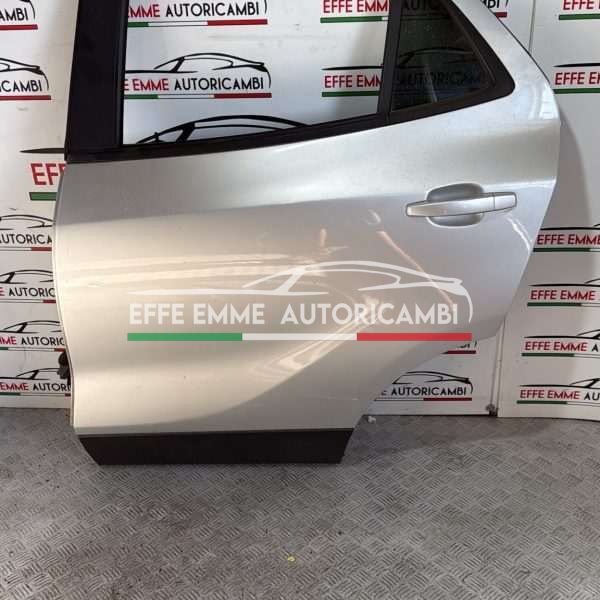 PORTA PORTIERA SPORTELLO POSTERIORE SINISTRA SX  OPEL MOKKA PRIMA SERIE GRIGIO METALLIZZATO