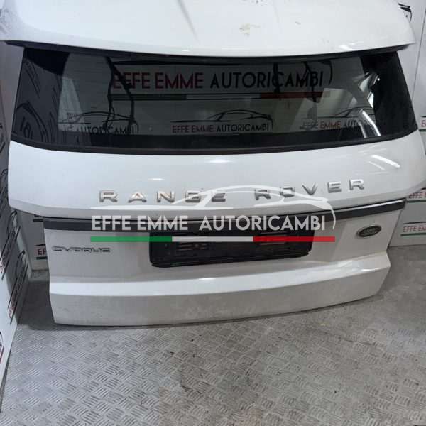PORTELLONE BAULE POSTERIORE LAND ROVER RANGE ROVER EVOQUE PRIMA SERIE COLORE BIANCO