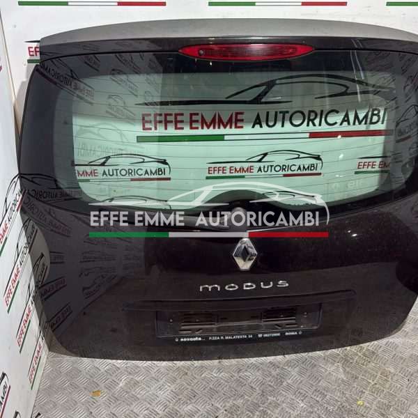 PORTELLONE BAULE POSTERIORE RENAULT MODUS COLORE NERO