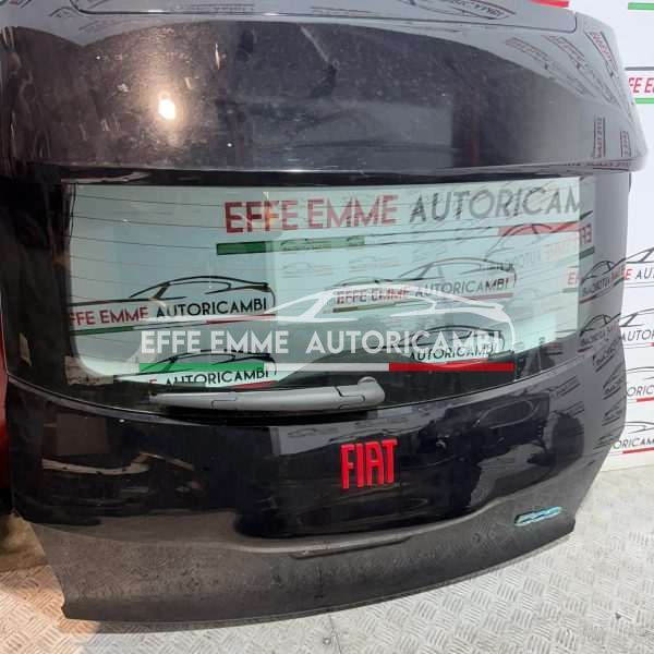 PORTELLONE BAULE POSTERIORE FIAT 500 E ELETTRICA COLORE NERO