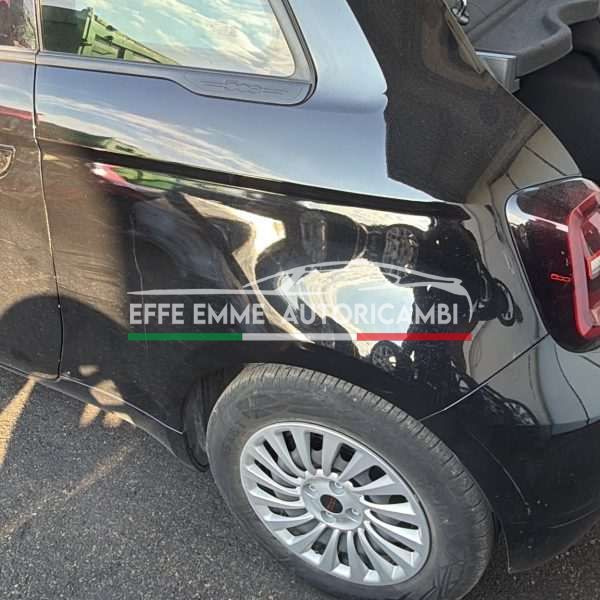 PARAFANGO POSTERIORE SINISTRO SX FIAT 500 COLORE GRIGIO ANTRACITE COD COLORE 601