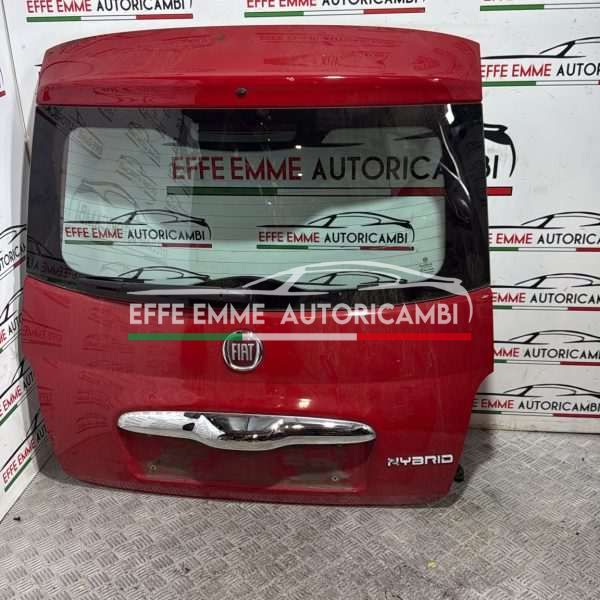 PORTELLONE BAGAGLIO POSTERIORE FIAT 500 HYBRID COLORE ROSSO