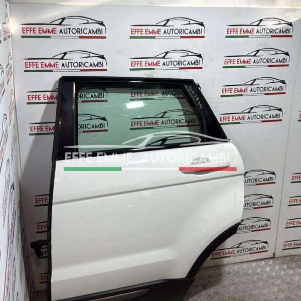 PORTA PORTIERA SPORTELLO POSTERIORE SINISTRA SX LAND ROVER RANGE ROVER EVOQUE 1 SERIE COLORE BIANCO