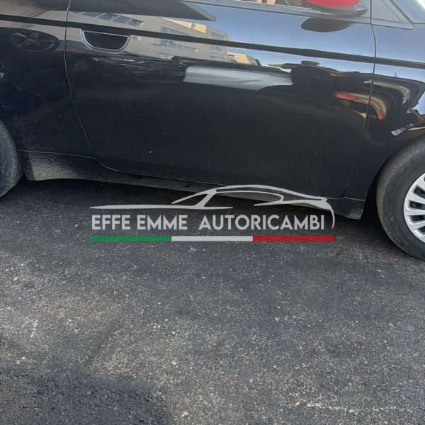 PORTA PORTIERA SPORTELLO ANTERIORE DESTRA DX FIAT 500 COLORE GRIGIO ANTRACITE COD COLORE 601