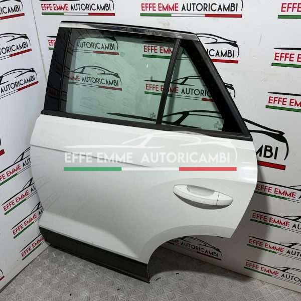 PORTA PORTIERA SPORTELLO POSTERIORE SINISTRA SX VOLKSWAGEN T-ROC TROC T ROC PRIMA SERIE COLORE BIANCO