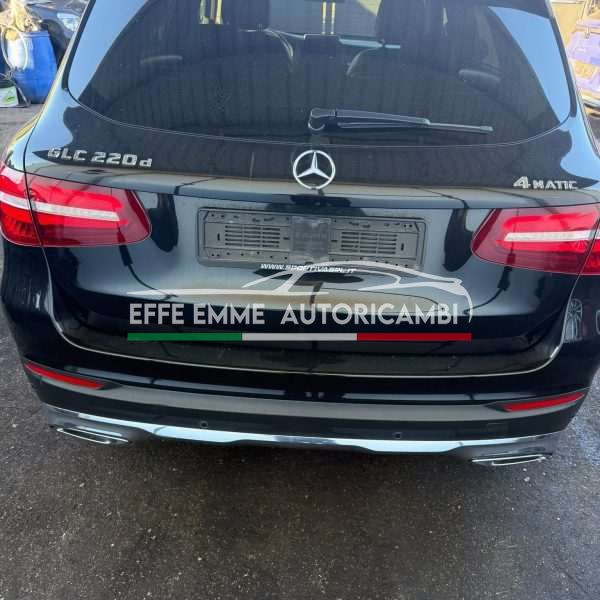 PORTELLONE BAULE POSTERIORE MERCEDES GLC X253 SUV COLORE NERO