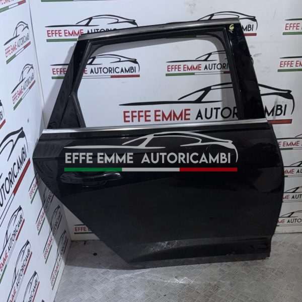 PORTA PORTIERA SPORTELLO AUDI A6 POSTERIORE DESTRA DX COLORE NERO