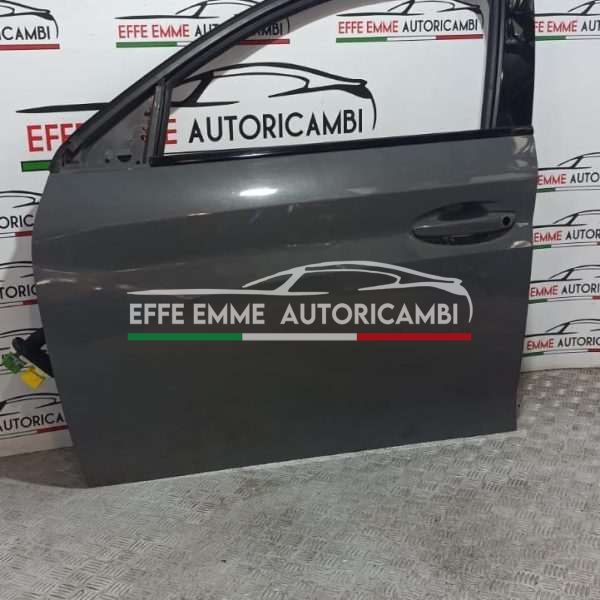 PORTA PORTIERA SPORTELLO ANTERIORE SINISTRO SX PEUGEOT 208 GT LINE GTLINE COLORE GRIGIO ANTRACITE TORTORA