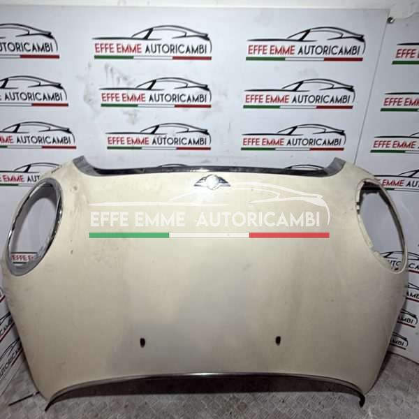 COFANO VANO MOTORE ANTERIORE MINI COOPER R56 CABRIO  COLORE BEIGE CREMA