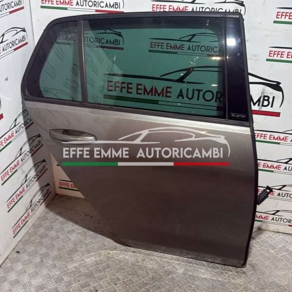 PORTA PORTIERA SPORTELLO POSTERIORE DESTRA DX VOLKSWAGEN GOLF 7 COLORE GRIGIO ANTRACITE