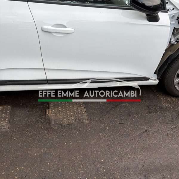 PORTA PORTIERA SPORTELLO ANTERIORE DESTRA DX RENAULT CLIO 5 SERIE BIANCO